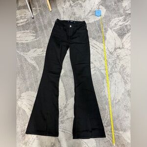 Hollister Black Flared Pants
